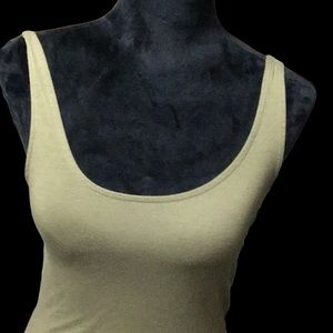 Military Green Tank and Shorts